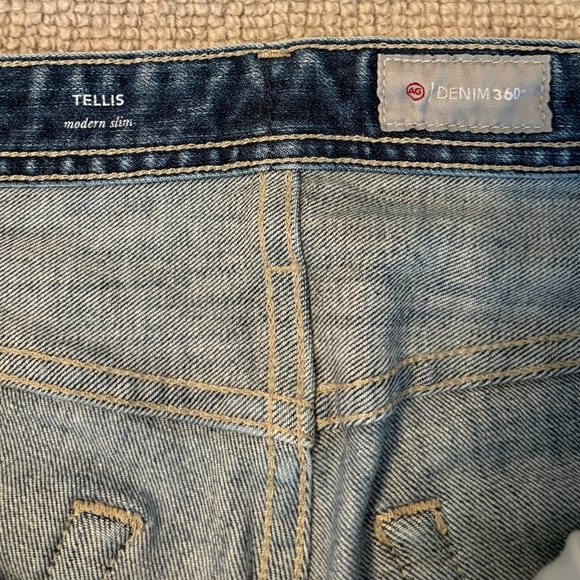 Ag Adriano Goldschmied Denim 360 Men’s Slim Jeans (31x30) - Picture 3 of 6